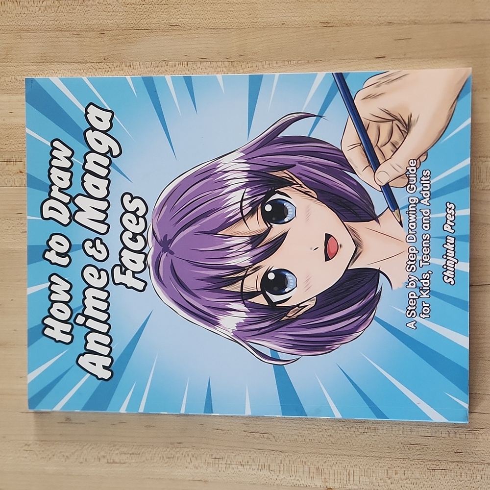 🆕️How to draw Anime and Manga Faces Book